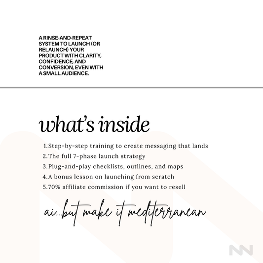 The Faceless Launch Formula