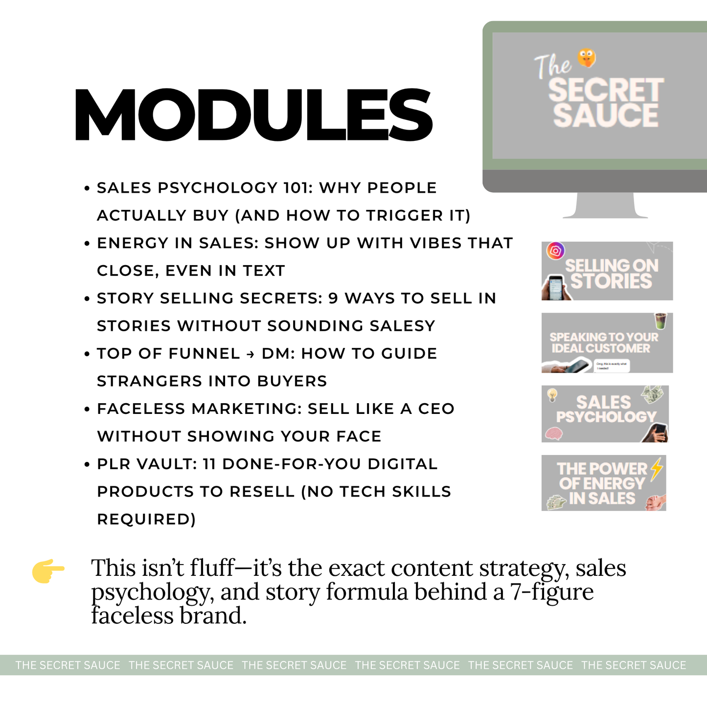 The Secret Sauce