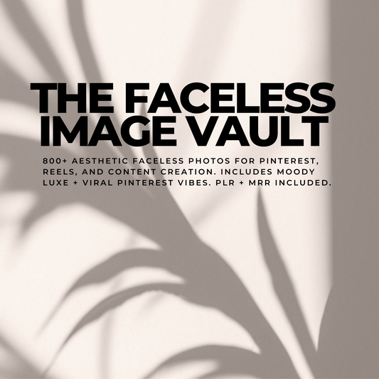 The Faceless Image Vault