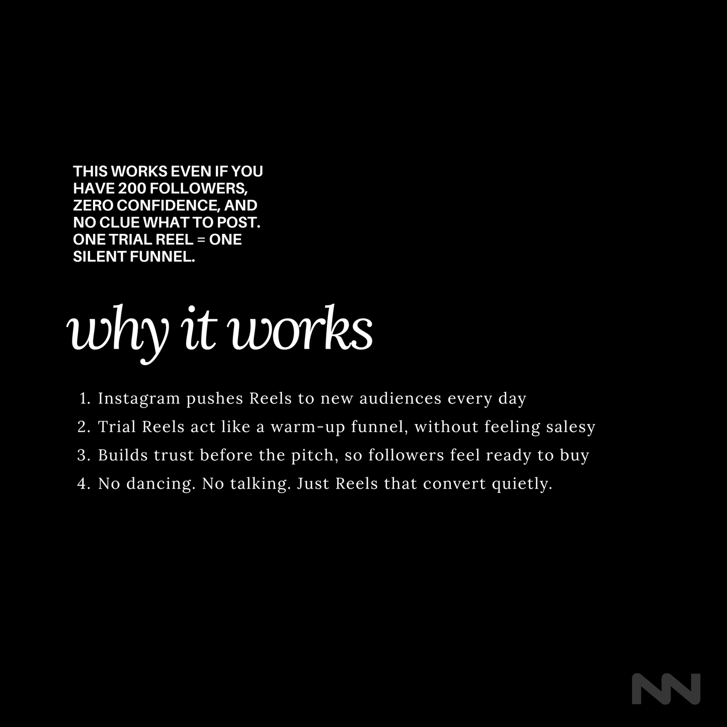 The Trial Reels Gameplan