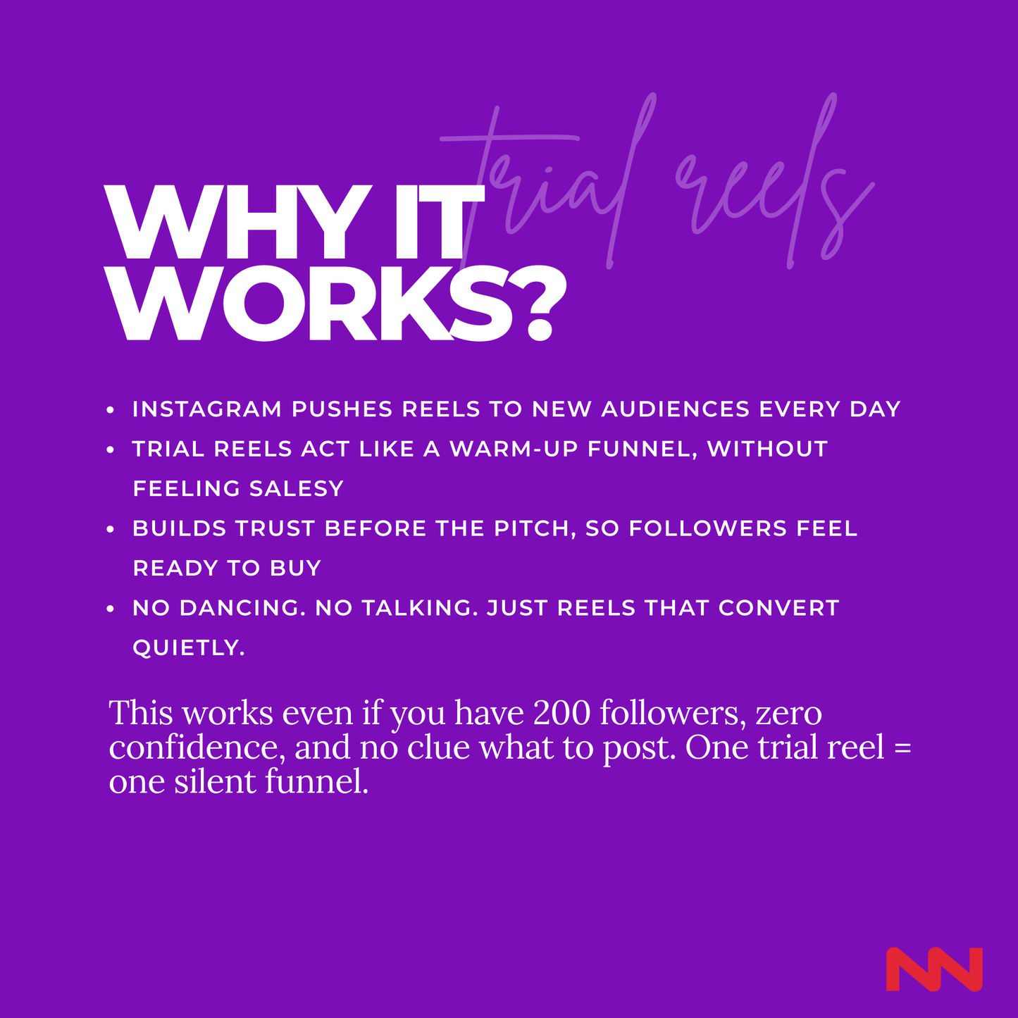 The Trial Reels Gameplan