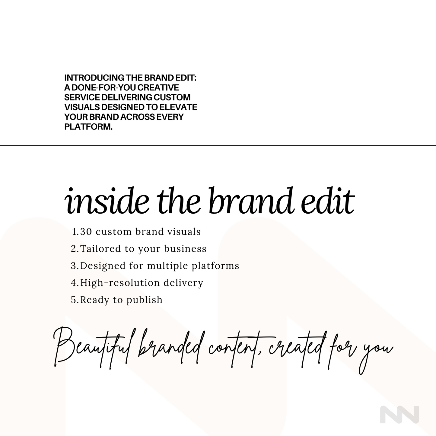 The Brand Edit